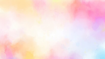 カラフルな水彩背景_4