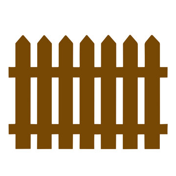 vintage wooden fence  vector
