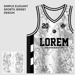 white basketball jersey design 7