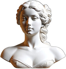 half body plaster statue sculpture  