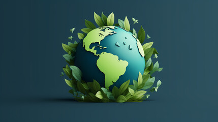 World environment day concept ecology protection environment, environmental protection background