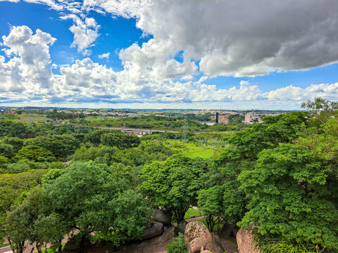 view of the city