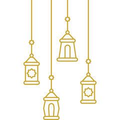 Obraz premium Islamic Lantern Decoration