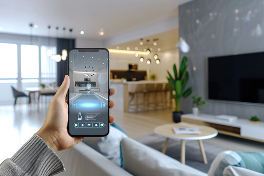 smart home living room management system using augmented realit