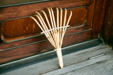Traditional Japanese objects made by wood craftsmen in Murakami City, Niigata Prefecture in Japan.