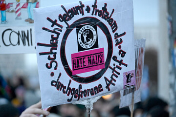 Demokratie verteidigen – Demonstration am 21.1.2024 in Berlin