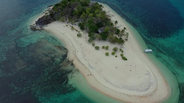 Aerial view of Pagtenga Island (North Kay)