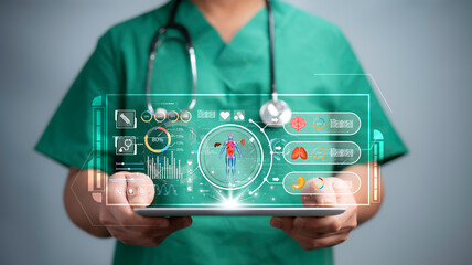 Elevate healthcare with AI technology services.Virtual health care analytics empower medical professionals in the medical revolution. Data analytics enhance patient care and healthcare administration.