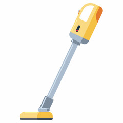 Vacuum cleaner vector cartoon illustration isolated on a white background.