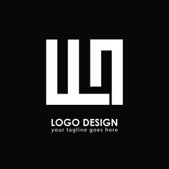 UN UN Logo Design, Creative Minimal Letter UN UN Monogram