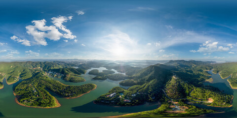 360 photo , Ho Tuyen Lam lake, Da Lat City, Viet Nam 