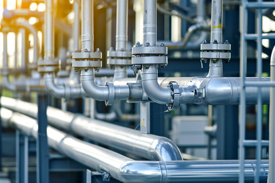 industrial pipes and valves