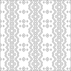 Abstract shapes from lines. Vector graphics for design, prints, decoration, cover, textile, digital wallpaper, web background, wrapping paper, clothing, fabric, packaging, cards.Repeat patterns.