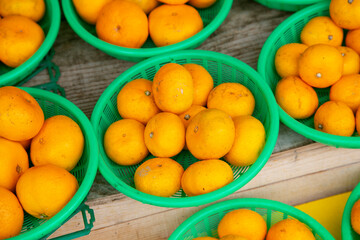 Mikan is a tangerine-like citrus fruit that is grown in warmer regions of Japan in large quantities.