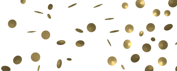 gold confetti