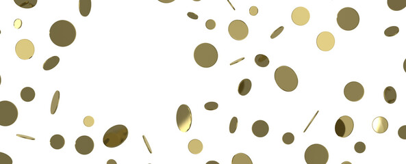 gold confetti