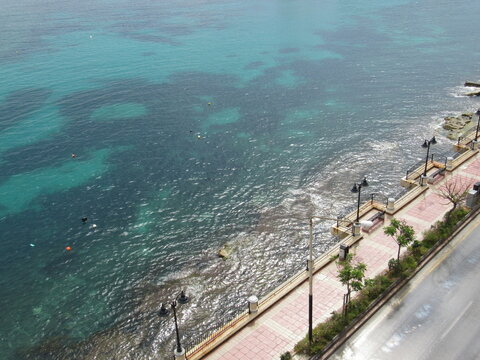 view from the sea