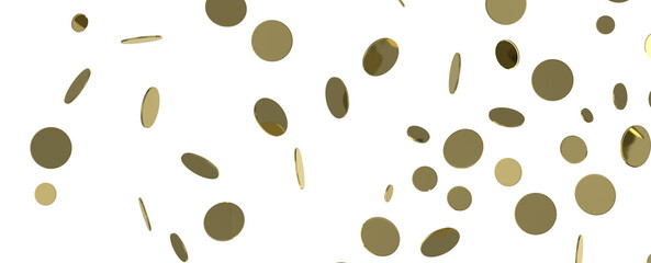 gold confetti