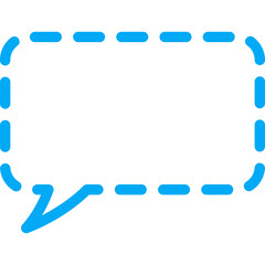 Chat bubble icon