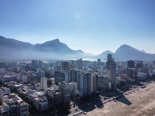 Uma das cidade mais lindas do mundo vista a 70m de altura por um drone 