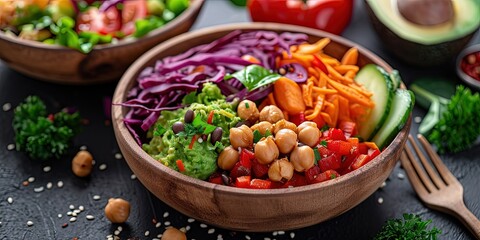 Balanced lunch, mix of proteins and carbohydrates, vegetables, herbs, spices, meat, healthy snack, healthy eating, products from the market, energy source wallpaper, background.