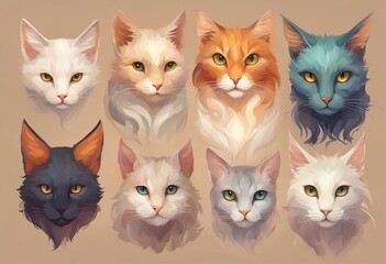  Compilation of Amazing Cat Illustrations