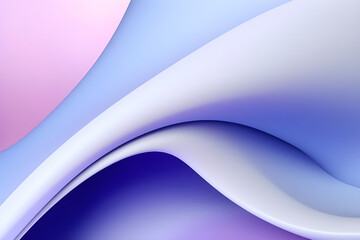 Wavy Purple Lining Background - Ai Generated