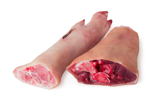 Pork leg pieces