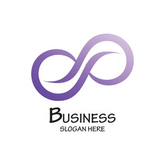 Business logo design simple concept Premium Vector