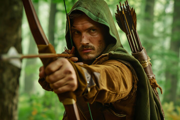 Robin Hood the prince of thieves - obrazy, fototapety, plakaty