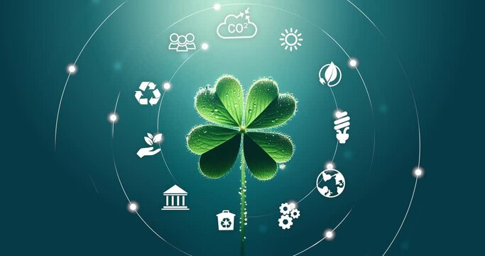 Net zero , carbon neutral concept. CO2 reduce.Green young plan symbolize Net zero greenhouse gas emissions target. 2050 long term strategy.Generative AI