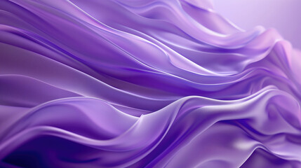 A textured background of abstract fluid purple waves creating a sense of motion, for business presentation, banner, brochure, and poster.