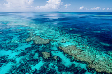 Fototapeta na wymiar Unterwasserzauber: Great Barrier Reef in all seiner natürlichen Pracht, eine faszinierende Reise durch das farbenfrohe Meeresparadies der Riffbiodiversität