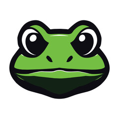 Frog graphic vector EPS