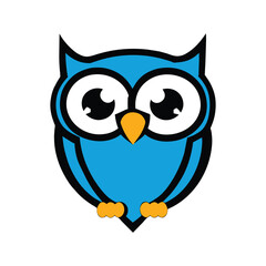 Owl graphic vector EPS