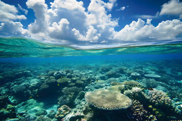Unterwasserzauber: Great Barrier Reef in all seiner nat&uuml;rlichen Pracht, eine faszinierende Reise durch das farbenfrohe Meeresparadies der Riffbiodiversit&auml;t