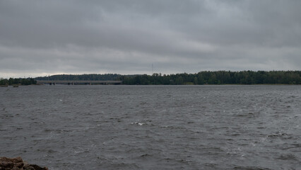 landscape with clouds