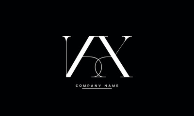 NX, XN, N, X Abstract Letters Logo Monogram