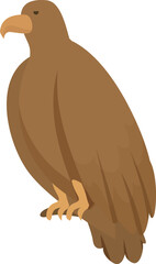 Qatar eagle icon cartoon vector. Arabic festival. Sport doha
