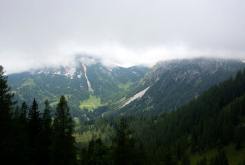 Detail of Dachstein region in Alps , Austria - 715791554