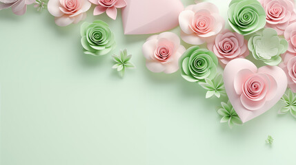 Spring Flowers and Hearts Bokeh Background HD Wallpapers 4k