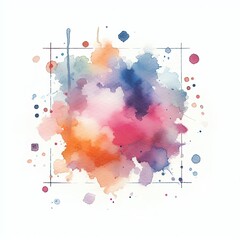 Aqua Symphony: Exploring Vibrancy in Watercolor Abstraction