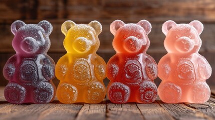 Fototapeta premium gummibears product photo