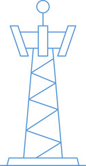 Telecommunication Antenna Icon
