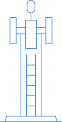 Telecommunication Antenna Icon
