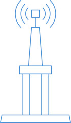 Telecommunication Antenna Icon
