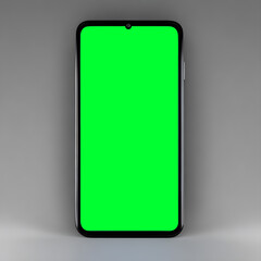 phone with green screen