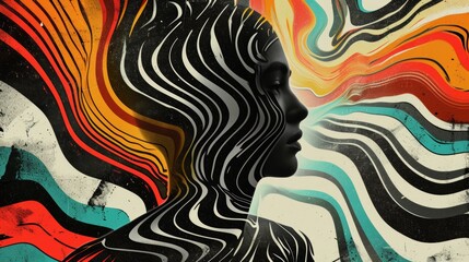 Bipolar Disorder Understanding: Swirling Patterns and conceptual metaphors of Extremes and Harmony