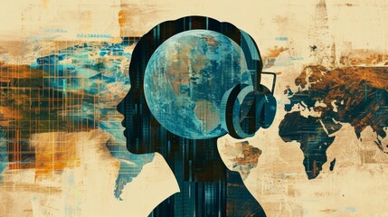 MOOCs and Global Learning: Globe and Headsets and conceptual metaphors of Diversity and Reach