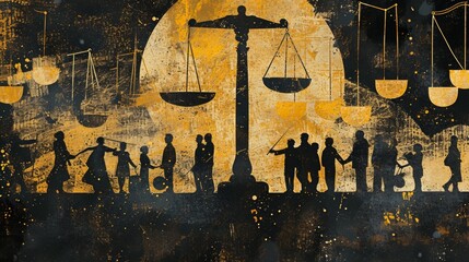 Wealth Inequality and Social Justice: Scales and Crowds and conceptual metaphors of Disparity and Awareness